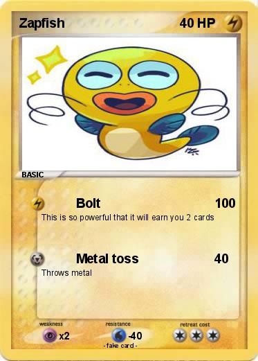 Pokemon Zapfish