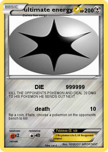 Pokemon ultimate energy