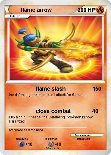 Pokemon flame arrow