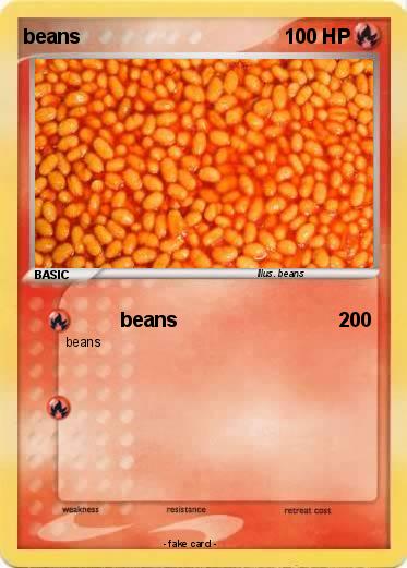 Pokemon beans