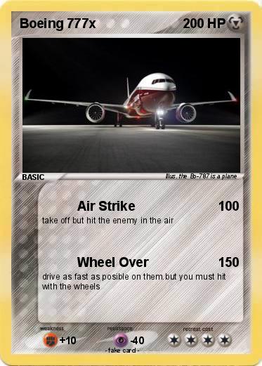 Pokemon Boeing 777x