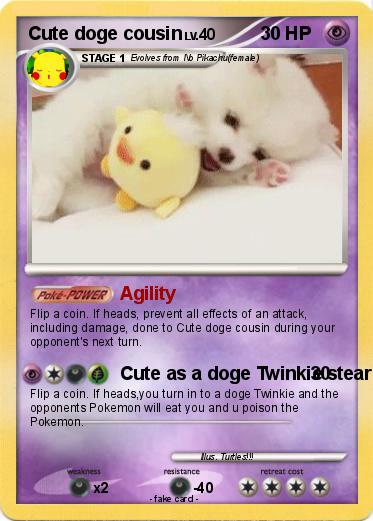 Pokemon Cute doge cousin
