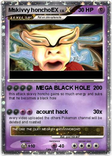 Pokemon Mskivvy honchoEX
