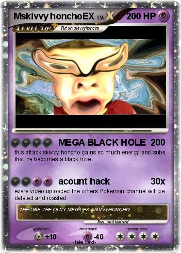 Pokemon Mskivvy honchoEX