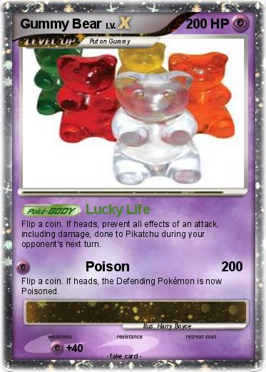 Pokemon Gummy Bear