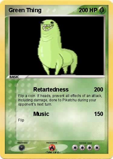 Pokemon Green Thing