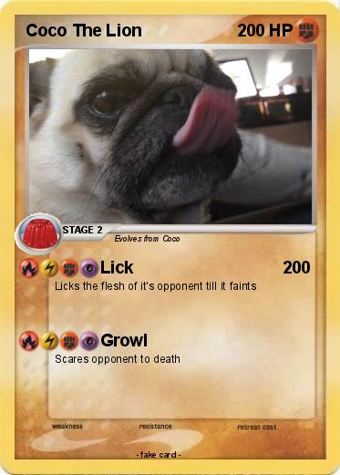 Pokemon Coco The Lion