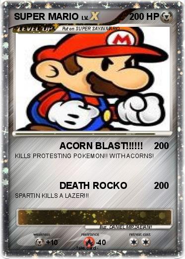 Pokemon SUPER MARIO