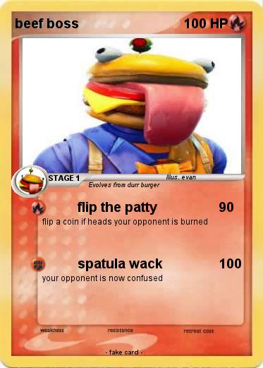 Pokemon beef boss