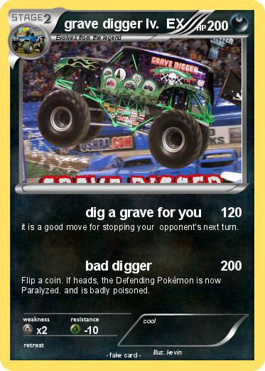 Pokemon grave digger lv.  EX