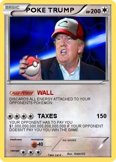 Pokemon POKE TRUMP