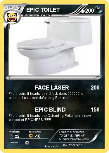 Pokemon EPIC TOILET