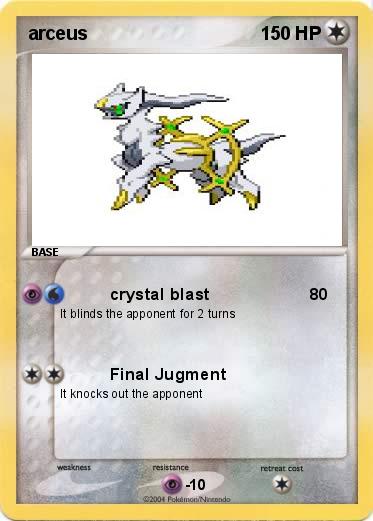 Pokemon arceus
