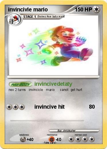 Pokemon invincivle mario