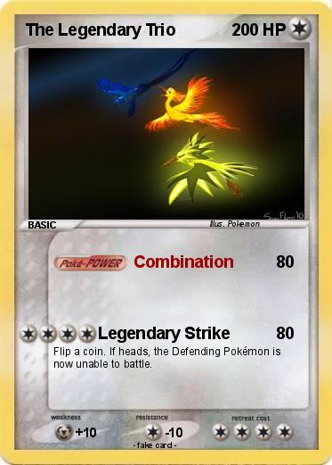 Pokemon The Legendary Trio