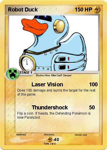 Pokemon Robot Duck