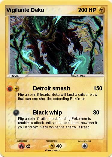 Pokemon Vigilante Deku