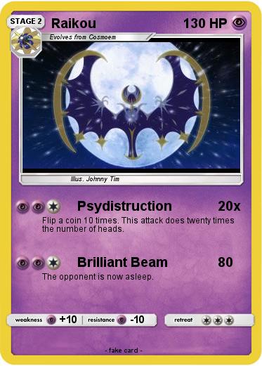 Pokemon Raikou
