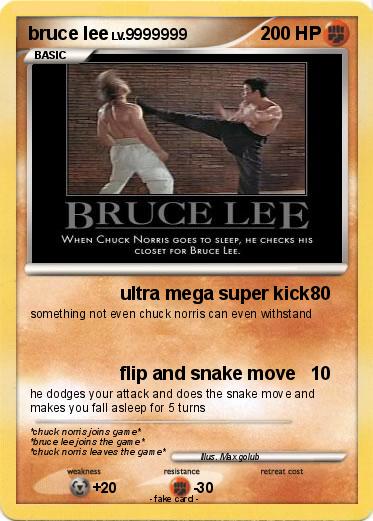 Pokemon bruce lee