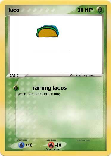 Pokemon taco