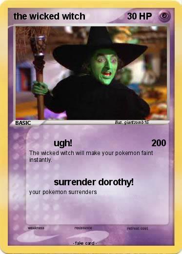 Pokemon the wicked witch