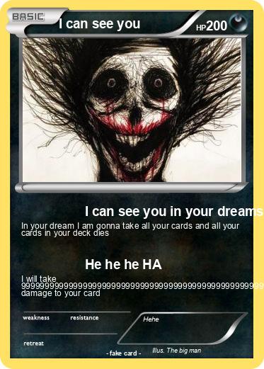 Pokemon I can see you