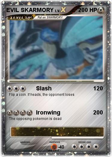Pokemon EVIL SKARMORY