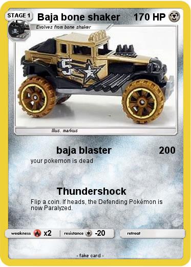 Pokemon Baja bone shaker