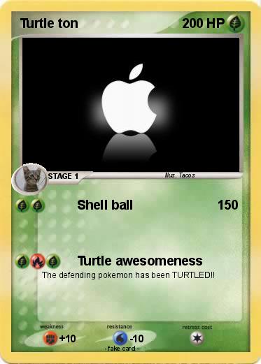 Pokemon Turtle ton