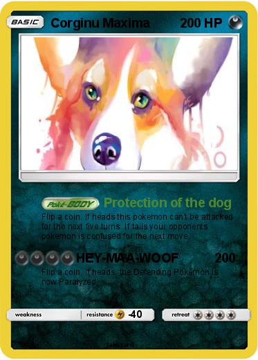 Pokemon Corginu Maxima