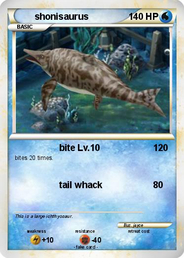 Pokemon shonisaurus