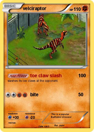Pokemon velciraptor