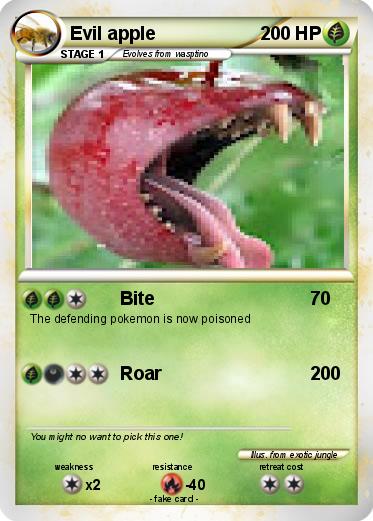 Pokemon Evil apple