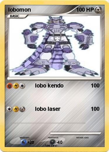 Pokemon lobomon