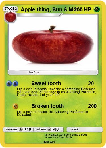 Pokemon Apple thing, Sun & Moon