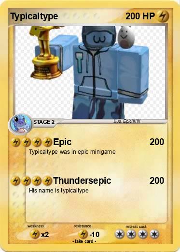 Pokemon Typicaltype