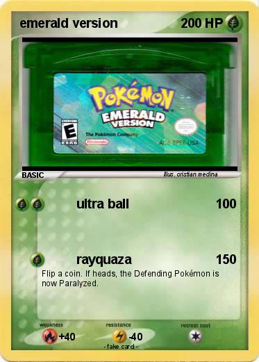 Pokemon emerald version