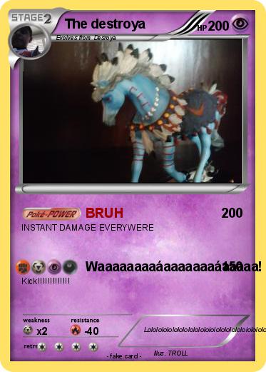 Pokemon The destroya Pokemon The destroya