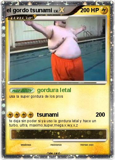 Pokemon el gordo tsunami