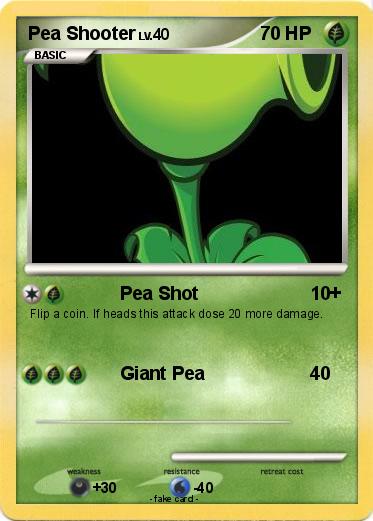 Pokemon Pea Shooter