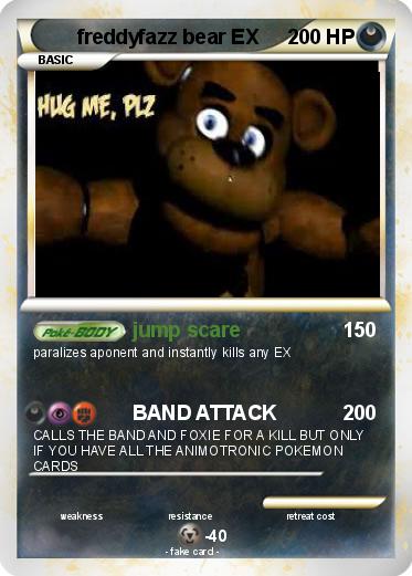 Pokemon freddyfazz bear EX