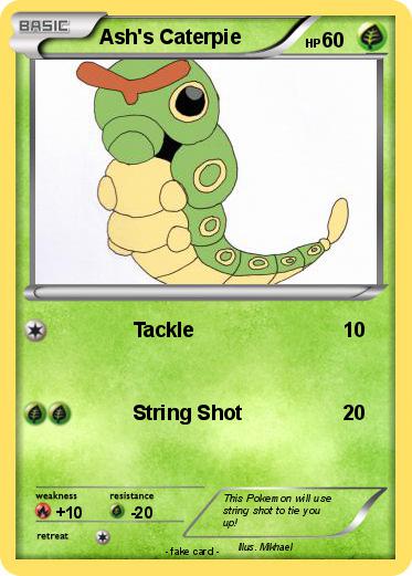 Pokemon Ash's Caterpie