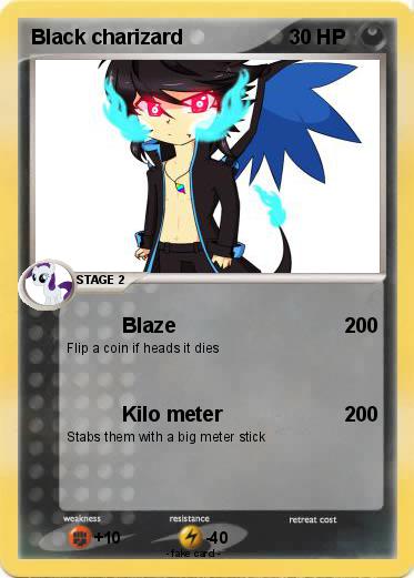 Pokemon Black charizard