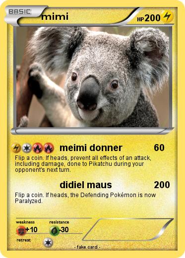 Pokemon mimi