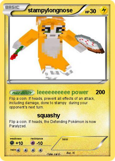 Pokemon stampylongnose