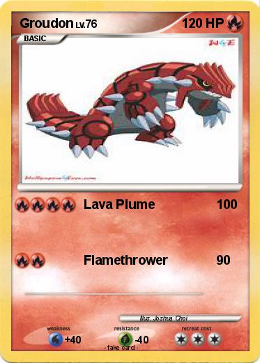 Pokemon Groudon