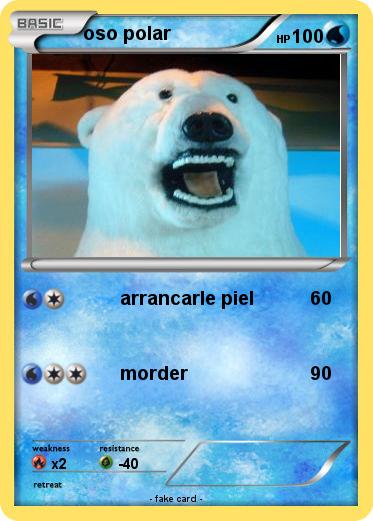 Pokemon oso polar