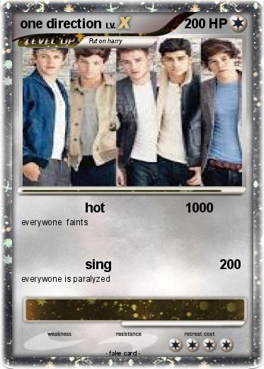 Pokemon one direction