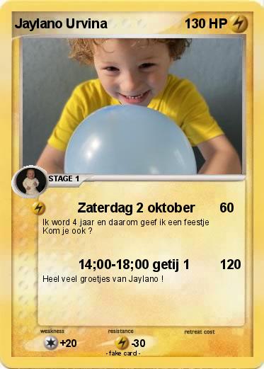 Pokemon Jaylano Urvina