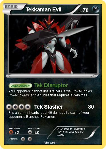 Pokemon Tekkaman Evil